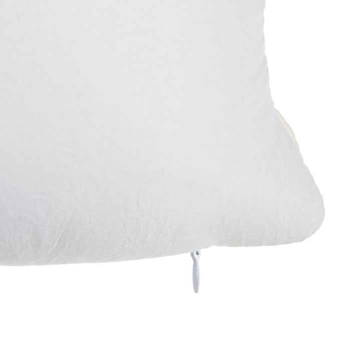 Cream Cushion 40 x 40 cm Square Floral