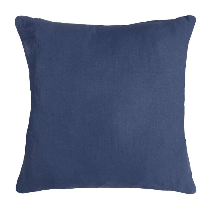 Blue Cushion 40 x 40 cm Square Floral