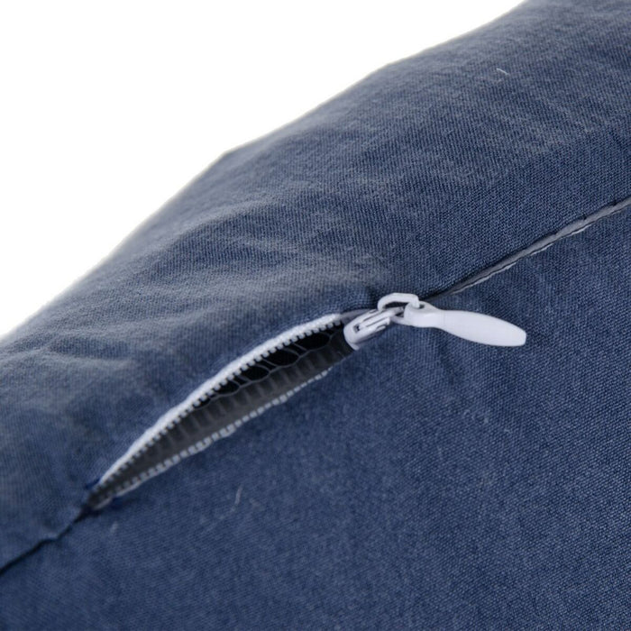 Blue Cushion 40 x 40 cm Square Floral