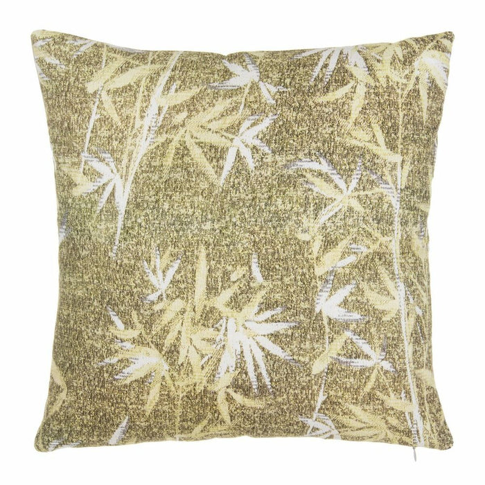 Yellow Leaves Cushion 45 x 45 cm Square