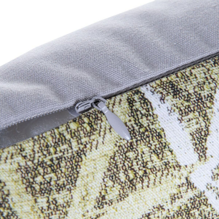 Yellow Leaves Cushion 45 x 45 cm Square