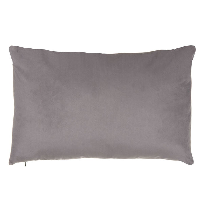 Grey Flower Cushion 40 x 60 cm
