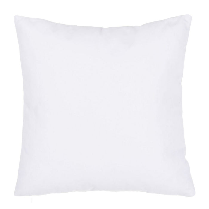 Happy White Cushion 40 x 40 cm Square