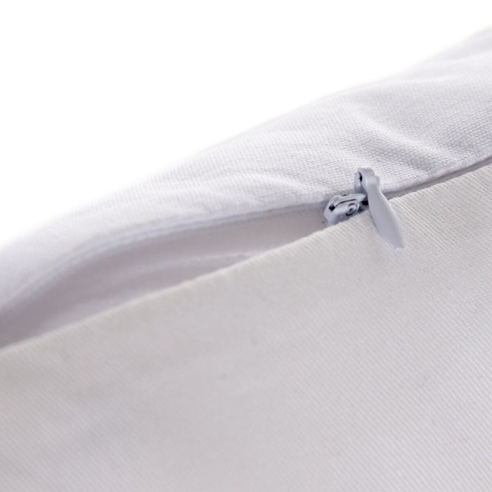 Happy White Cushion 40 x 40 cm Square