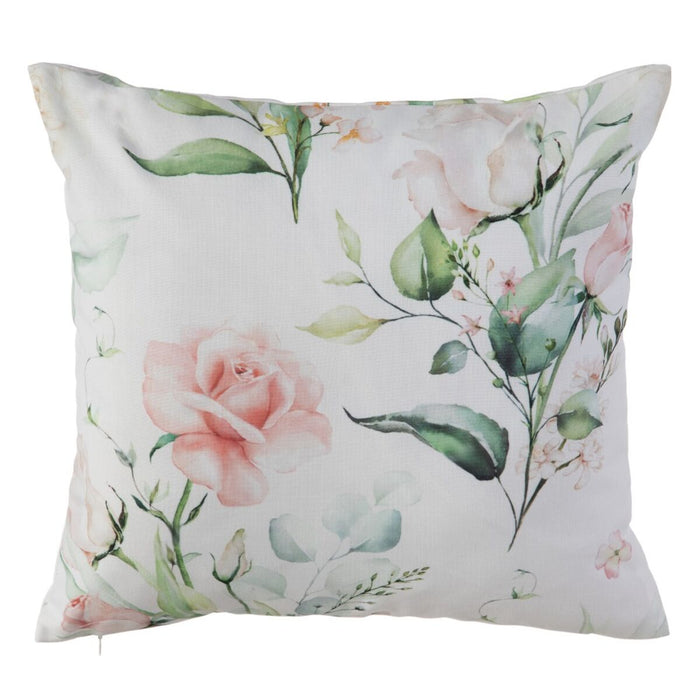 White Rose Cushion 45 x 45 cm