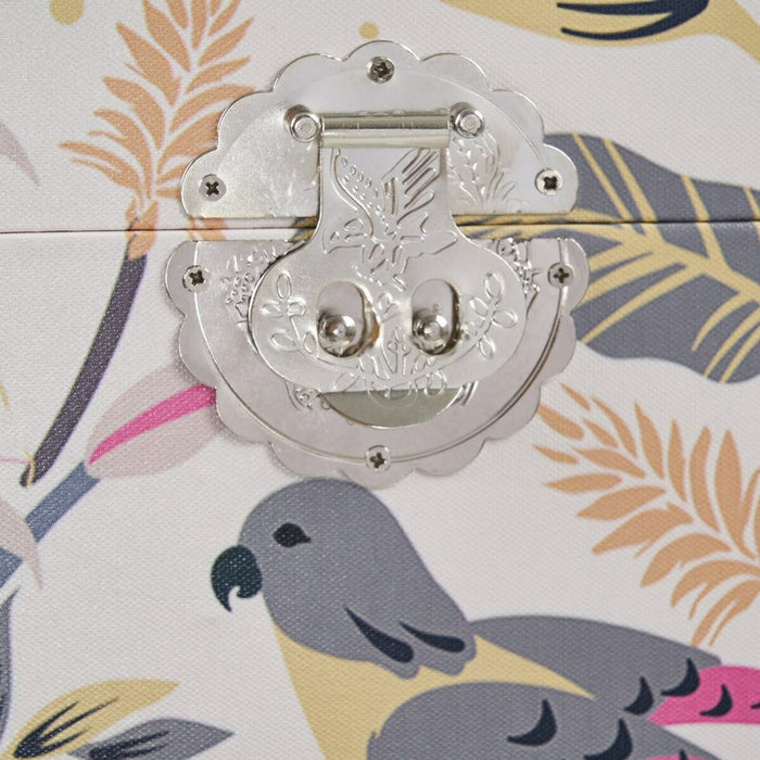 Trunk Set 65 x 38 x 35 cm DMF Canvas (3 Pieces)