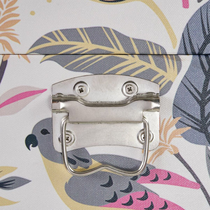 Trunk Set 65 x 38 x 35 cm DMF Canvas (3 Pieces)