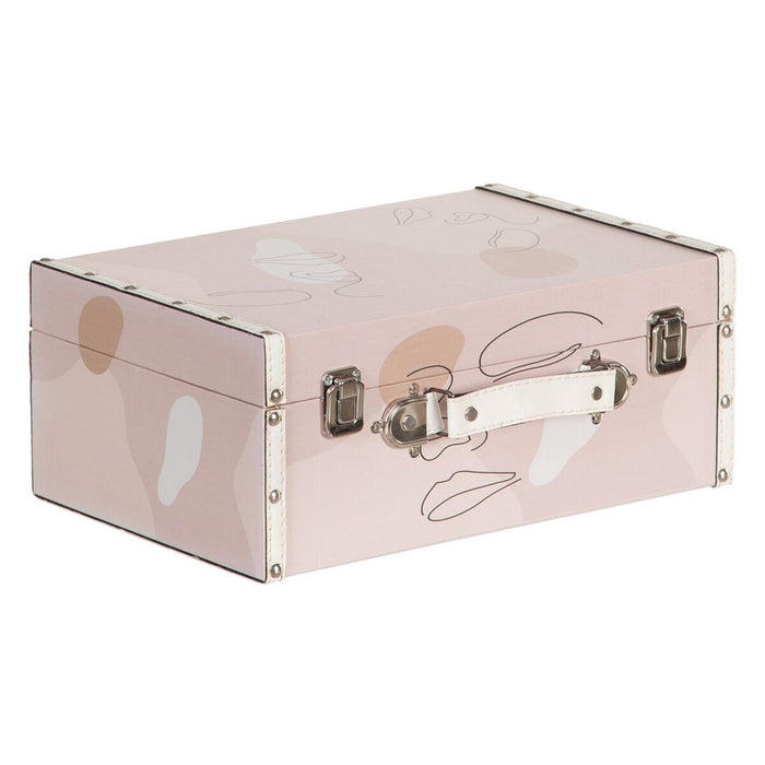 Trunk Set 34.5 x 24.5 x 14 cm DMF Canvas (2 Pieces)