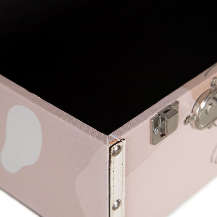 Trunk Set 34.5 x 24.5 x 14 cm DMF Canvas (2 Pieces)