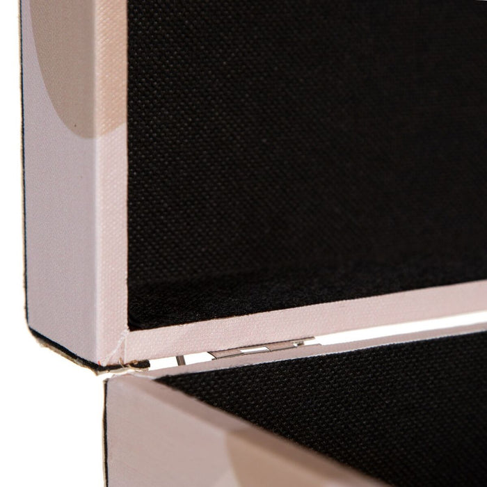 Trunk Set 34.5 x 24.5 x 14 cm DMF Canvas (2 Pieces)