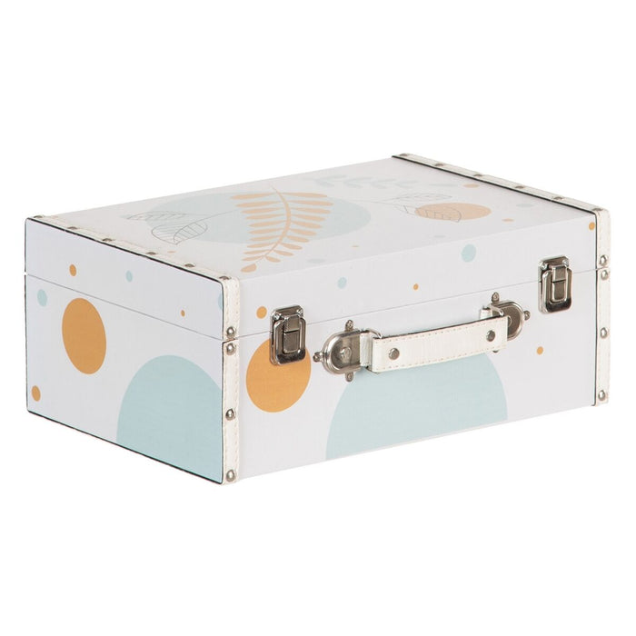 Trunk Set 34.5 x 24.5 x 14 cm DMF Canvas (2 Pieces)