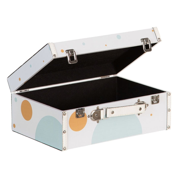 Trunk Set 34.5 x 24.5 x 14 cm DMF Canvas (2 Pieces)