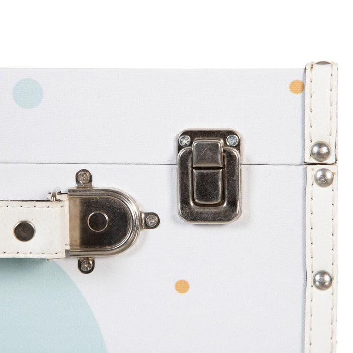 Trunk Set 34.5 x 24.5 x 14 cm DMF Canvas (2 Pieces)