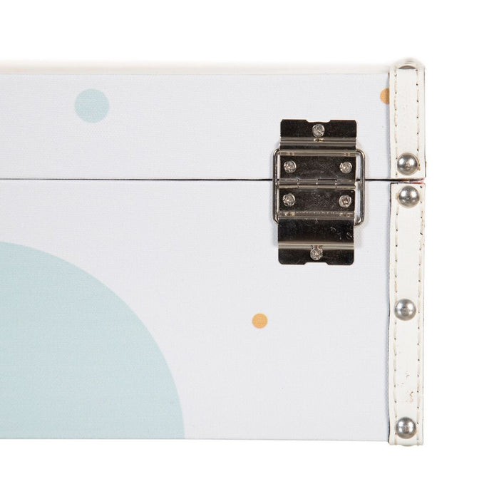 Trunk Set 34.5 x 24.5 x 14 cm DMF Canvas (2 Pieces)