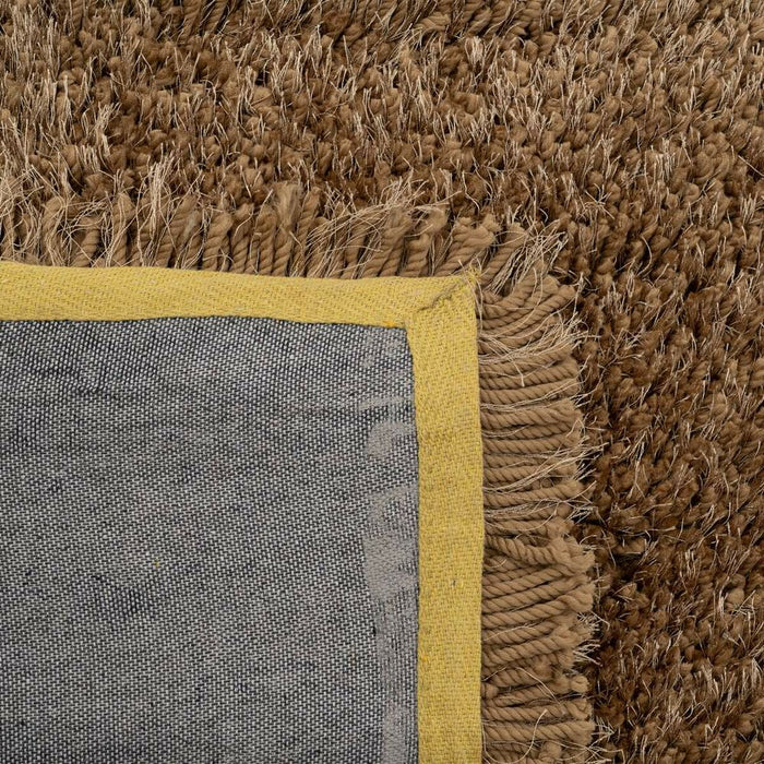 Alfombra 80 x 150 cm Marrón Poliéster