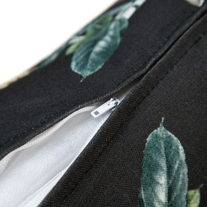 Cojín Turquesa 45 x 45 cm 100 % algodón Orquídea