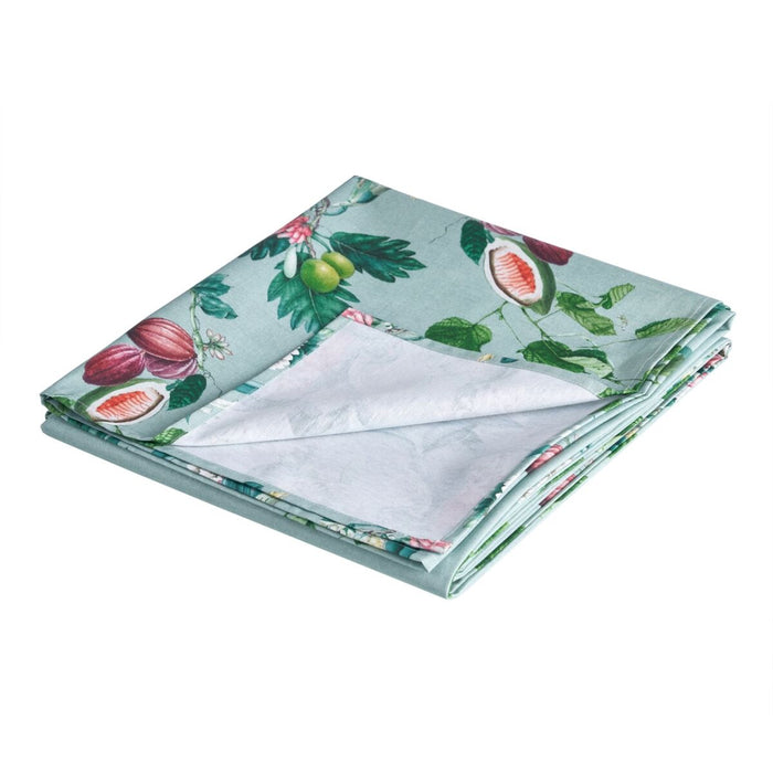 Turquoise Tablecloth Polyester 100% cotton 140 x 240 cm