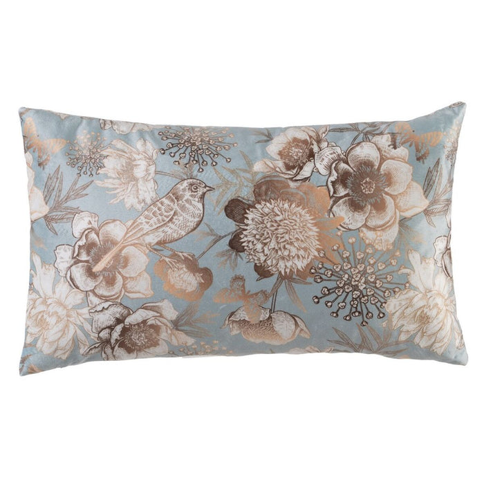 Flower Cushion 50 x 30 cm Square