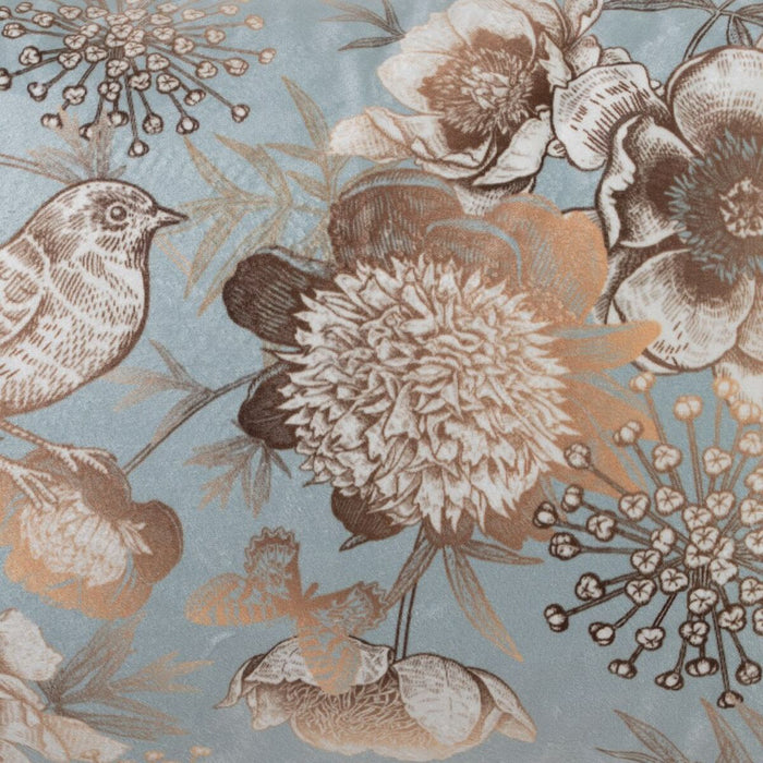 Flower Cushion 50 x 30 cm Square