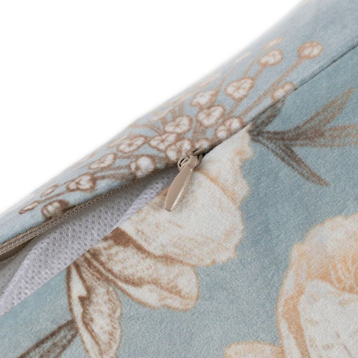 Flower Cushion 50 x 30 cm Square