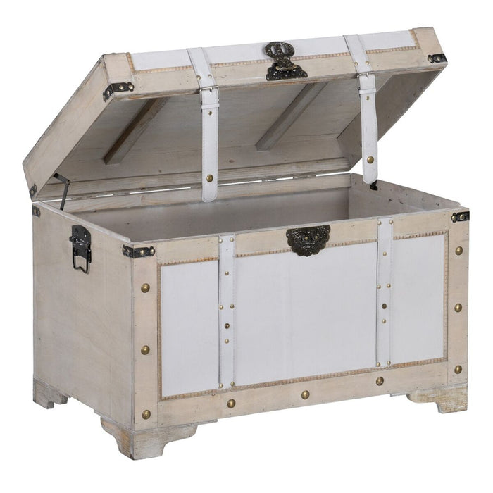 Trunk Set 75 x 47 x 51 cm DMF Synthetic Fabric (3 Pieces)