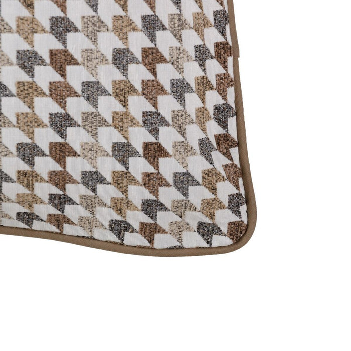 Multicolor Geometric Cushion 60 x 60 cm