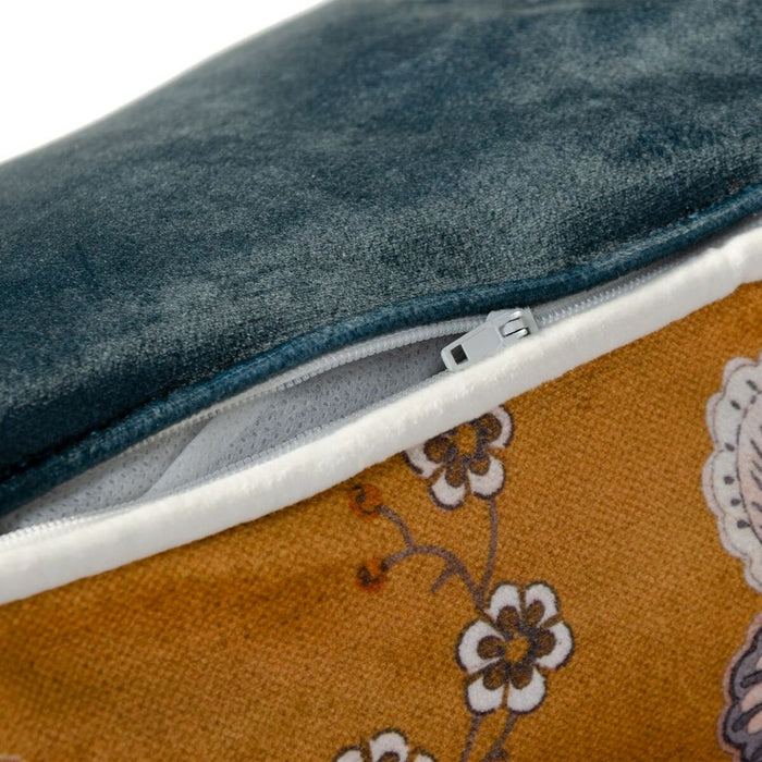 Cojín Flores 45 x 30 cm