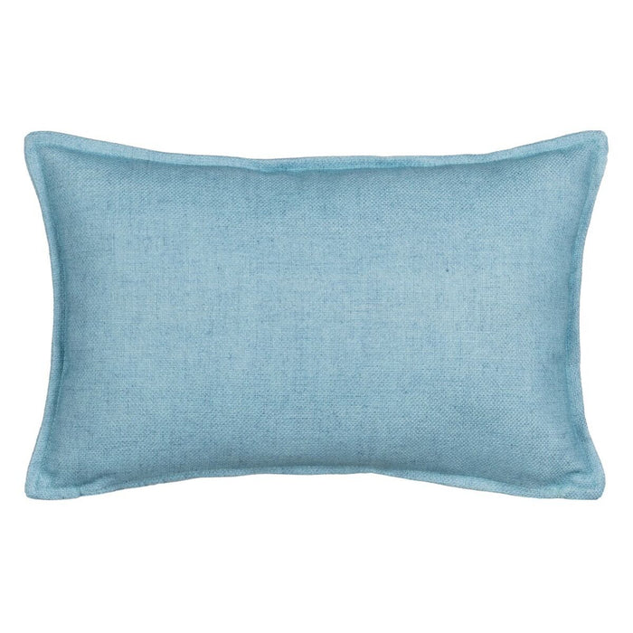 Cojín Azul Poliéster 45 x 30 cm