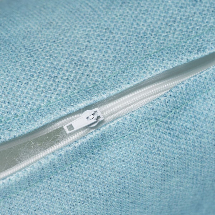 Cojín Azul Poliéster 45 x 30 cm