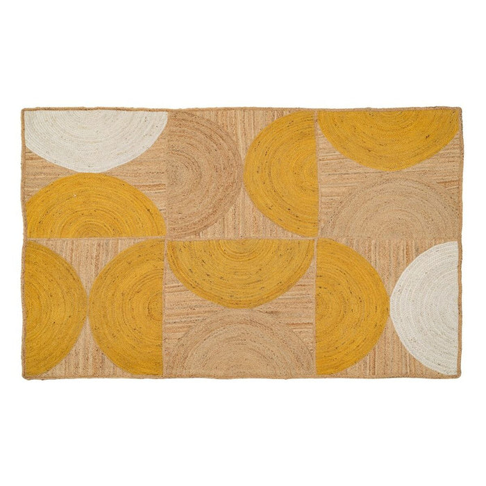 Natural Yellow Jute Rug 200 x 290 cm
