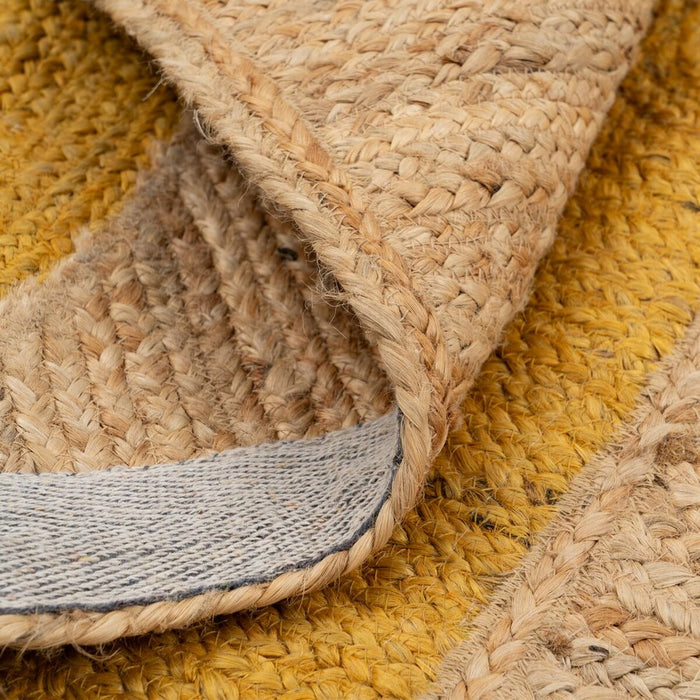Natural Yellow Jute Rug 200 x 290 cm