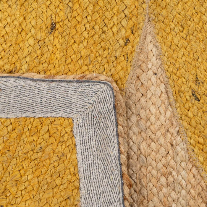 Natural Yellow Jute Rug 200 x 290 cm
