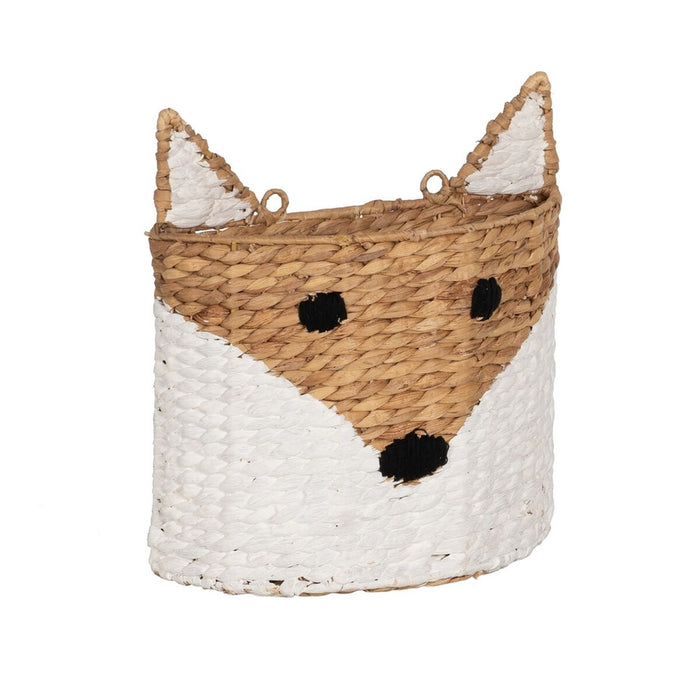 Zorro Basket White Black Beige Natural fiber 30 x 11 x 33 cm