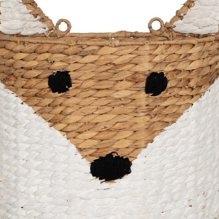 Zorro Basket White Black Beige Natural fiber 30 x 11 x 33 cm