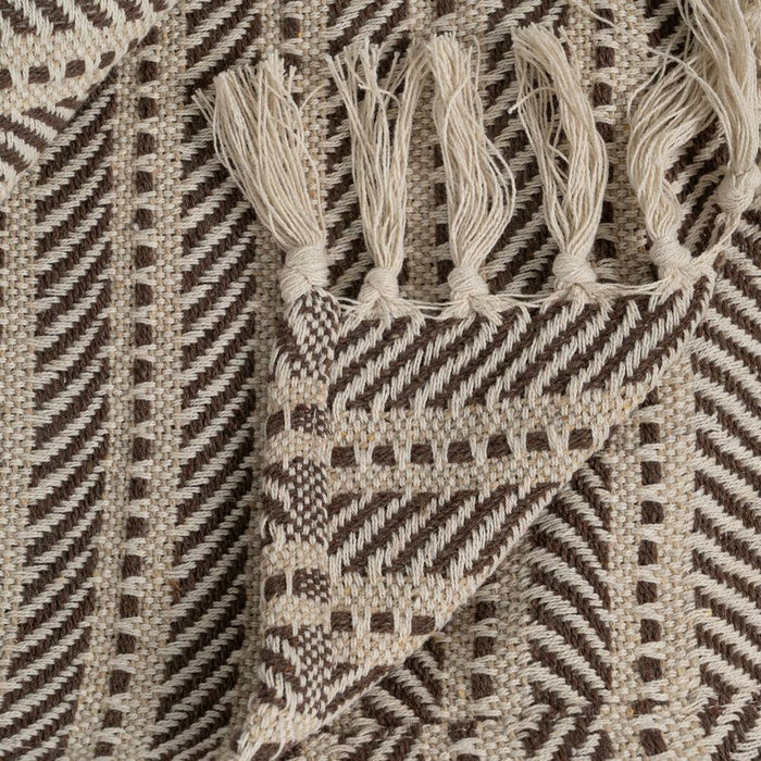 Beige Blanket 125 x 150 cm