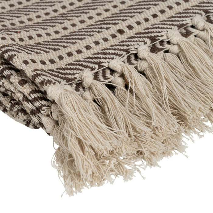 Beige Blanket 125 x 150 cm
