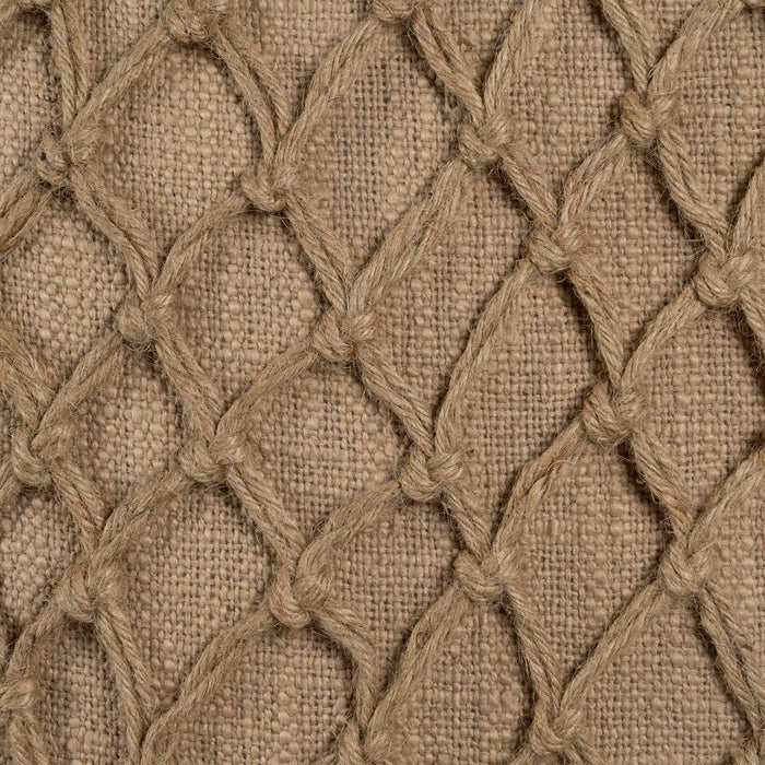 Brown Cotton Cushion 45 x 45 cm