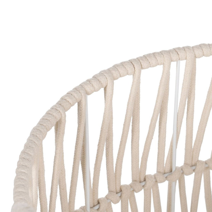 White Rope Basket Set 38 x 38 x 32 cm (3 Pieces)