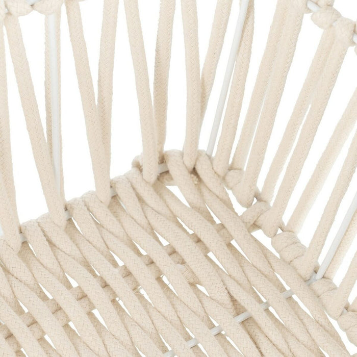 White Rope Basket Set 38 x 38 x 32 cm (3 Pieces)