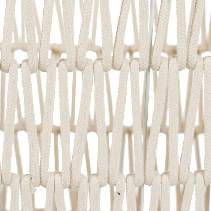 White Rope Basket Set 45 x 35 x 36 cm (3 Pieces)