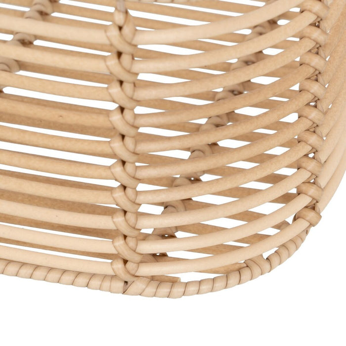 Natural Resin Basket Set 40 x 30 x 13 cm (3 Pieces)