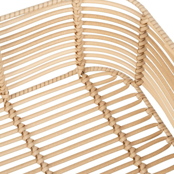 Natural Resin Basket Set 40 x 30 x 13 cm (3 Pieces)