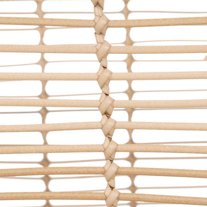 Set of Natural Resin Baskets 46 x 35 x 23 cm (4 Units)