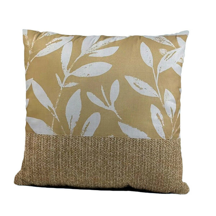 Nature craft Plant Leaf Cushion 45 x 10 x 45 cm