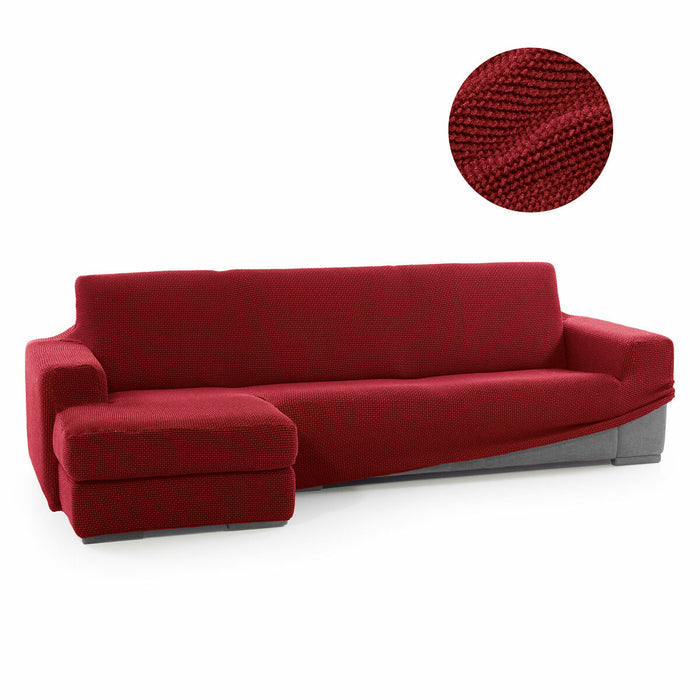 Sofaskins Red Short Arm Chaise Longue Cover Left (Refurbished B)