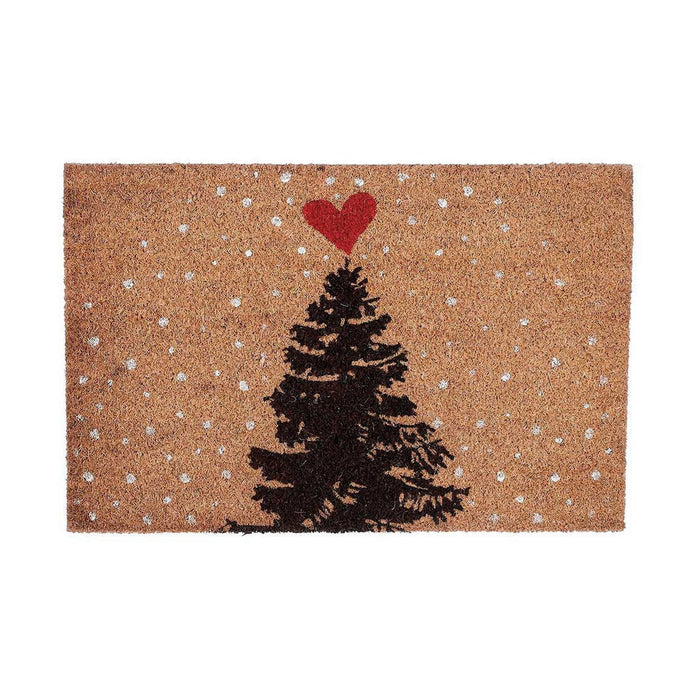 Felpudo House of Seasons Christmas tree Rojo (60 x 40 cm)
