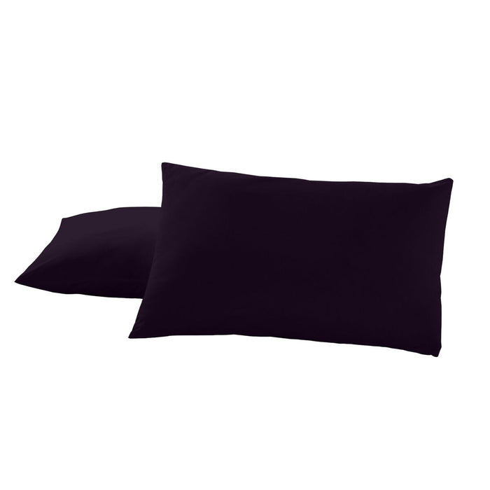 Alexandra House Living Pillowcase Black 50 x 80 cm (2 Units)
