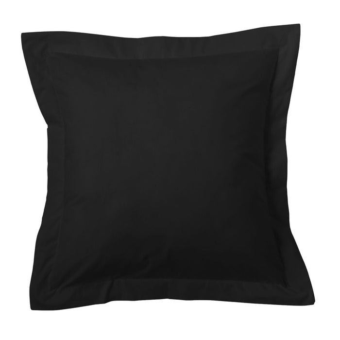 Funda de cojín Alexandra House Living Negro 55 x 55 + 5 cm