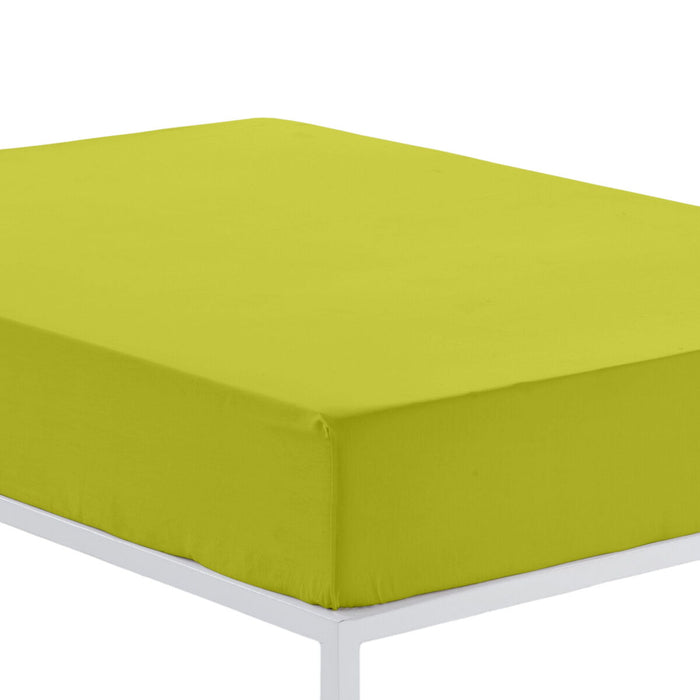 Alexandra House Living Fitted Sheet Pistachio 150 x 190/200 cm