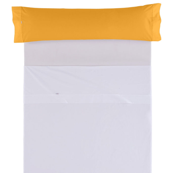 Funda de almohada Alexandra House Living Amarillo 45 x 125 cm